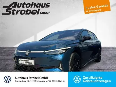 Gebraucht VW ID.7 GTX 250 kW (340 PS) 2025 Aquamarinblau metallic (metallic) Kombi