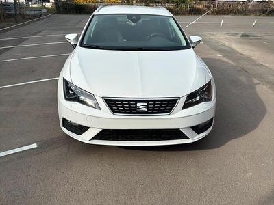 Brugt Seat Leon ST XCELLENCE 150 HK (110 kW) 2020 Hvid Stationcar