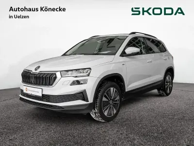 Gebraucht Skoda Karoq Tour 150 PS (110 kW) 2023 Weiß SUV