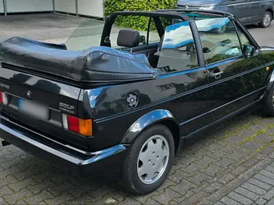 Gebraucht VW Golf Cabriolet 98 PS (72 kW) 1993 Schwarz Cabrio