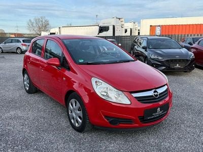 Gebraucht Opel Corsa Edition 80 PS (58 kW) 2008 Rot Kleinwagen