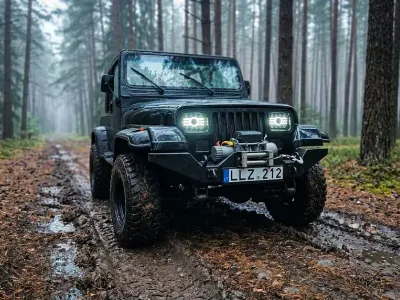 Brugt Jeep Wrangler Sport 177 HK (130 kW) 1995 Sort SUV
