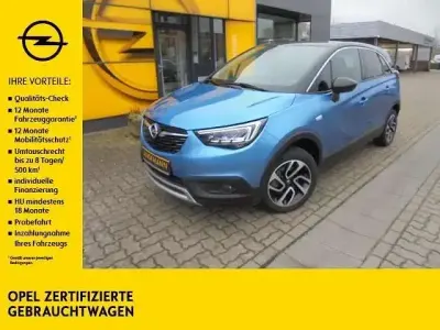 Gebraucht Opel Crossland X Innovation 110 PS (80 kW) 2017 Arktis blau (m2) SUV