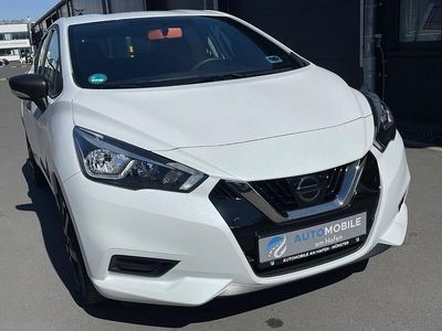 Gebraucht Nissan Micra Visia+ 71 PS (52 kW) 2018 Weiß Kleinwagen