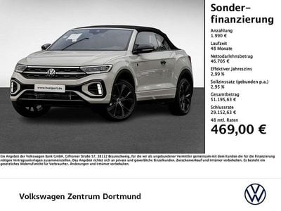 Neu VW T-Roc Cabriolet Karmann 150 PS (110 kW) 2025 Grau Cabrio
