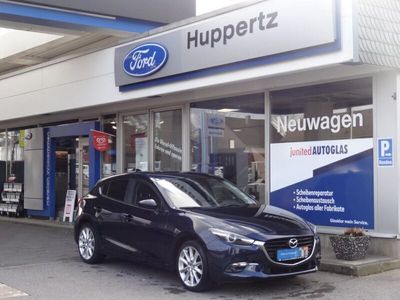 gebraucht Mazda 3 2.0 Ltr. Sports-Line RFK Navi LED AHK BOSE TWA