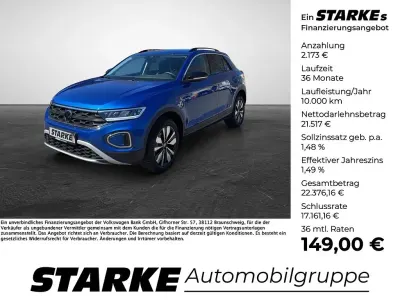 Gebraucht VW T-Roc Goal 116 PS (85 kW) 2025 Blau (ravennablau metallic) SUV