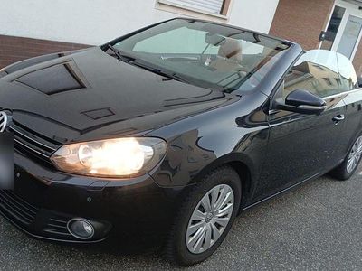 Usata VW Golf 105 CV (77 kW) 2011 Nero Cabrio