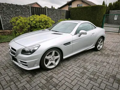 Occasion Mercedes SLK250 AMG line 204 ch (150 kW) 2014 Argent Cabriolet