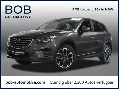 Gebraucht Mazda CX-5 Nakama Intense 192 PS (141 kW) 2017 Obsidiangrau metallic (braun) SUV