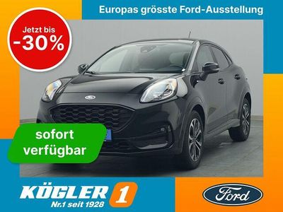 Gebraucht Ford Puma ST-Line 125 PS (91 kW) 2021 Schwarz / obsidianschwarz Limousine