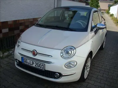 Gebraucht Fiat 500C 69 PS (50 kW) 2017 Beige Cabrio