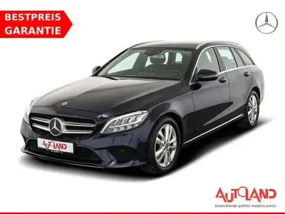 Brugt Mercedes C200 184 HK (135 kW) 2019 Blå Stationcar