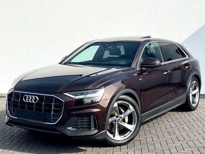 Gebraucht Audi Q8 S-Line 286 PS (210 kW) 2021 Gelb SUV