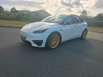 Gebraucht Tesla Model Y Performance 392 kW (534 PS) 2022 Weiß SUV