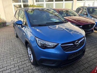 Gebraucht Opel Crossland X Edition 110 PS (80 kW) 2017 Blau SUV