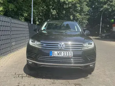 Gebraucht VW Touareg Terrain Tech 262 PS (192 kW) 2017 Schwarz SUV