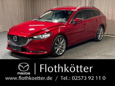 Second-hand Mazda 6 Sports-Line 184 CP (135 kW) 2019 Roșu Break