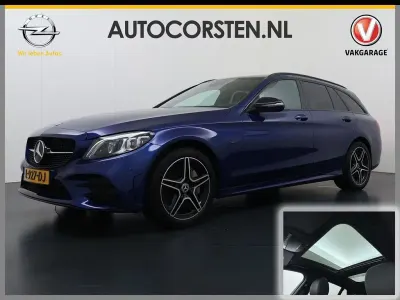 Gebraucht Mercedes C300e Business 320 PS (235 kW) 2021 Blau Kombi