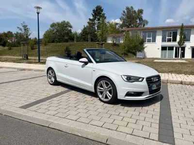 Gebraucht Audi A3 Cabriolet S-Line 150 PS (110 kW) 2014 Weiß Cabrio