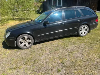 Brugt Mercedes E280 231 HK (169 kW) 2007 Sort Stationcar