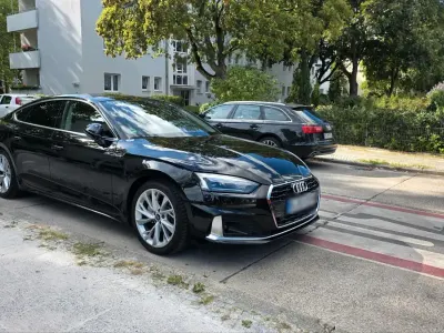 Gebraucht Audi A5 S-Line 204 PS (150 kW) 2021 Schwarz Coupé