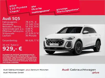 Second-hand Audi SQ5 Ambiente 367 CP (269 kW) 2025 Alb SUV
