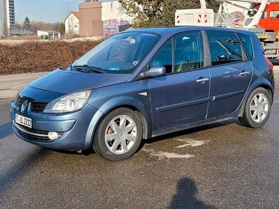 Gebraucht Renault Scénic II 150 PS (110 kW) 2008 Blau Van / Kleinbus