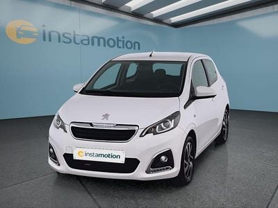 Gebraucht Peugeot 108 Allure 72 PS (52 kW) 2021 Weiß Kleinwagen