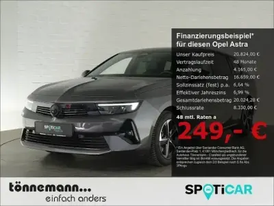 Gebraucht Opel Astra 131 PS (96 kW) 2024 Grau Kleinwagen
