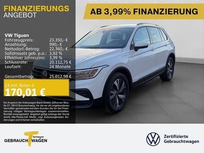 Weiß Gebraucht 2021 VW Tiguan Life SUV | 23.350 € (Fairer Preis)