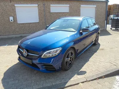 Gebraucht Mercedes C300 AMG line 245 PS (180 kW) 2019 Blau Limousine