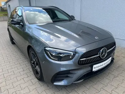 Gebraucht Mercedes E220 AMG line 200 PS (147 kW) 2022 Selenitgrau Kombi