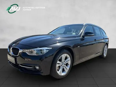 Gebraucht BMW 320 Sport Line 190 PS (139 kW) 2017 Schwarz Kombi