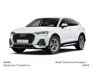 Gebraucht Audi Q3 Sportback Design 150 PS (110 kW) 2025 Gletscherweiß metallic SUV