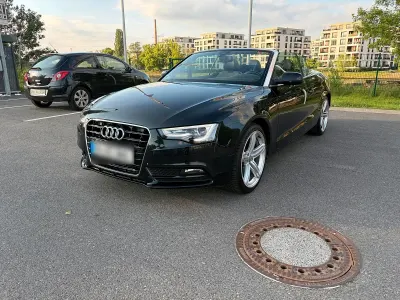Gebraucht Audi A5 Cabriolet 204 PS (150 kW) 2012 Schwarz Cabrio