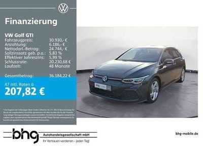 Gebraucht VW Golf VIII GTI 245 PS (180 kW) 2024 Grau Limousine