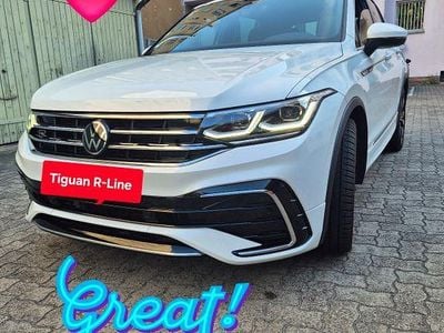 Weiß Gebraucht 2023 VW Tiguan R-line SUV | 33.750 € (Guter Preis)