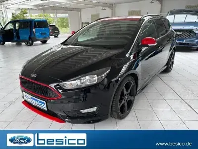 Gebraucht Ford Focus ST-Line 125 PS (91 kW) 2018 Iridiumschwarz mica (schwarz) Kombi