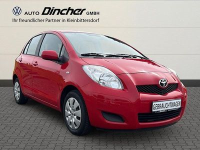 Usata Toyota Yaris 101 CV (74 kW) 2009 Rosso Utilitaria