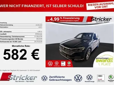 Brugt VW Touareg Edition 340 HK (250 kW) 2022 Blå SUV