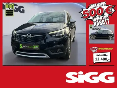 Gebraucht Opel Crossland X Ultimate 131 PS (96 kW) 2019 Tiefsee blau SUV