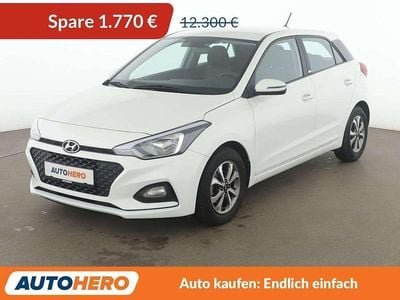 Gebraucht Hyundai i20 Select 75 PS (55 kW) 2020 Weiß Kleinwagen