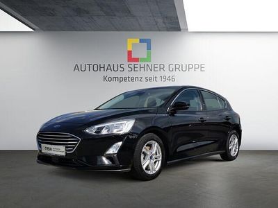 Gebraucht Ford Focus Cool & Connect 125 PS (91 kW) 2018 Iridiumschwarz (schwarz) Limousine