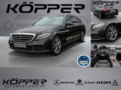 Gebraucht Mercedes C300e Avantgarde 320 PS (235 kW) 2020 Obsidianschwarz Kombi