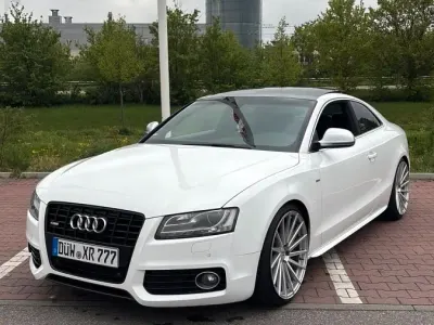 Brugt Audi A5 S-Line 211 HK (155 kW) 2009 Hvid Coupe