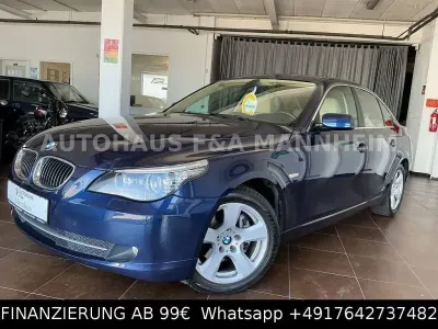 Gebraucht BMW 523 Sport Line 190 PS (139 kW) 2007 Blau Limousine