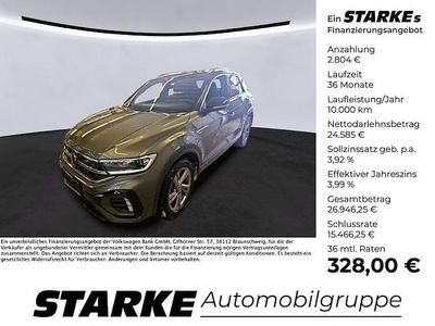 Gebraucht VW T-Roc R-line 150 PS (110 kW) 2022 Grau SUV