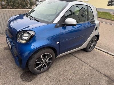 Gebraucht Smart ForTwo Electric Drive Passion 60 kW (82 PS) 2021 Blau Coupé