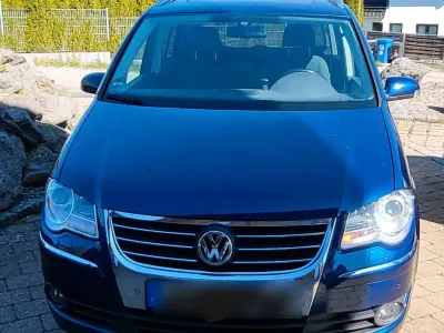 Gebraucht VW Touran 170 PS (125 kW) 2008 Blau Van / Kleinbus